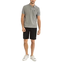 U.S. Polo Assn. Men's Solid Interlock Short Sleeve Polo
