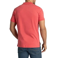U.S. Polo Assn. Men's Solid Interlock Short Sleeve Polo