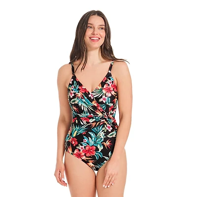 Krista Maillot de bain une pièce asymétrique torsadé devant pour femme