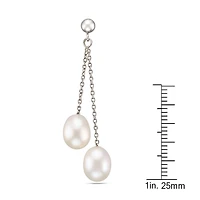 Quintessential Sterling Silver Marcasite Drop Earrings