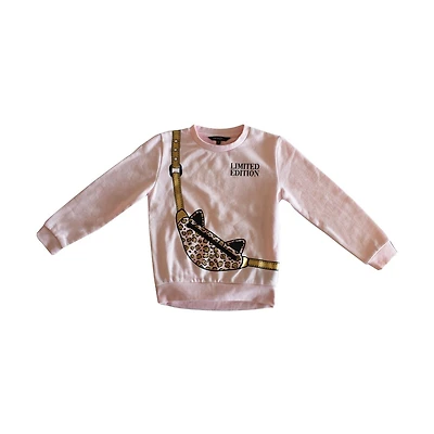 George Girls' Long Sleeve Fleece Top