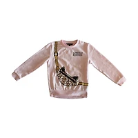 George Girls' Long Sleeve Fleece Top