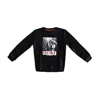 George Girls' Crew Neckline Fleece Top