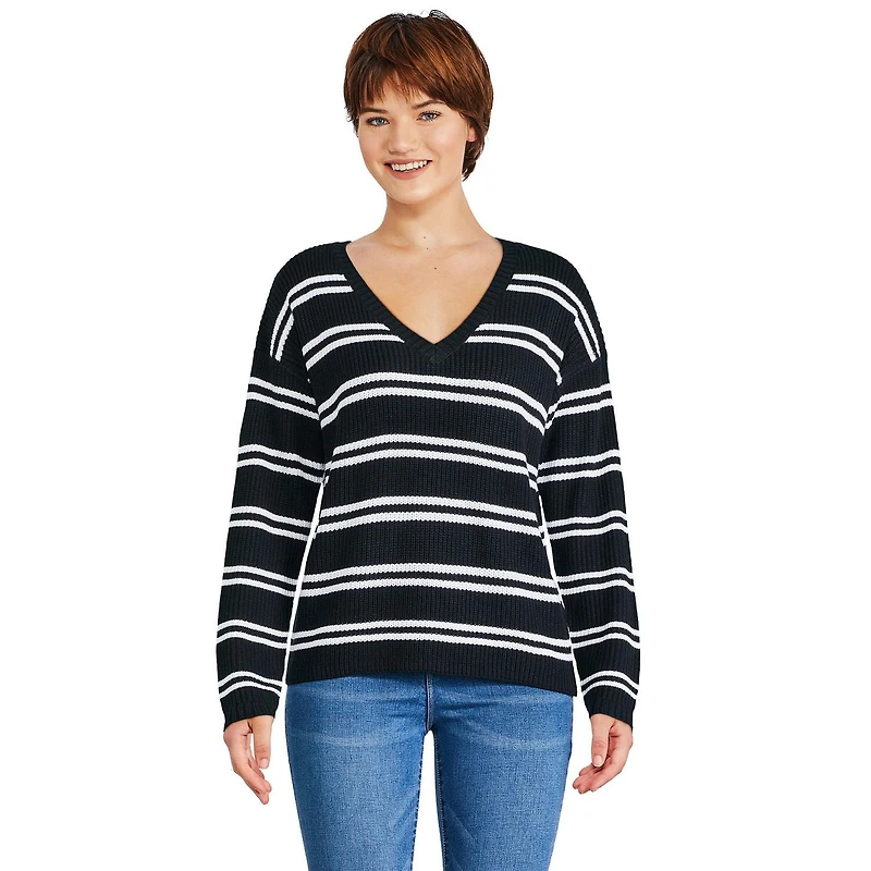 Chandail à encolure en V George pour femmes