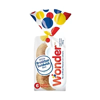 Wonder White English Muffins, 6 Count, 342 g