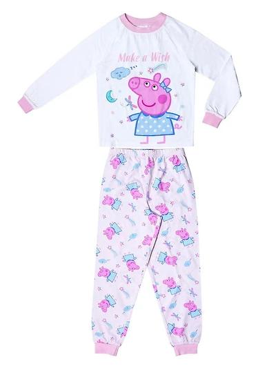 ensemble pyjama deux pièces pour fille de Peppa Pig