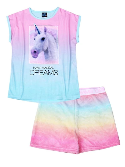 Girls two piece pyjama set
