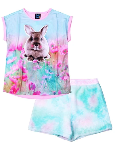 Girls two piece pyjama set