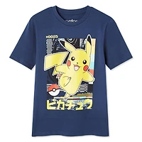 Pokémon Boys' Short Sleeve Tee, Sizes XS-XL