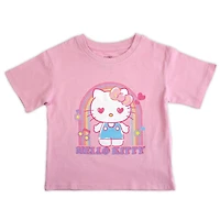 Hello Kitty T-shirt à manches courtes pour filles