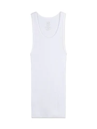 Camisoles Blanches pour garçons Fruit of the Loom, paquet de 5