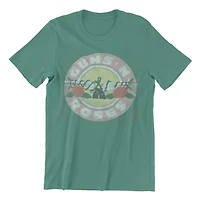 Guns N' Roses T-Shirt col rond à manche courte pour femmes