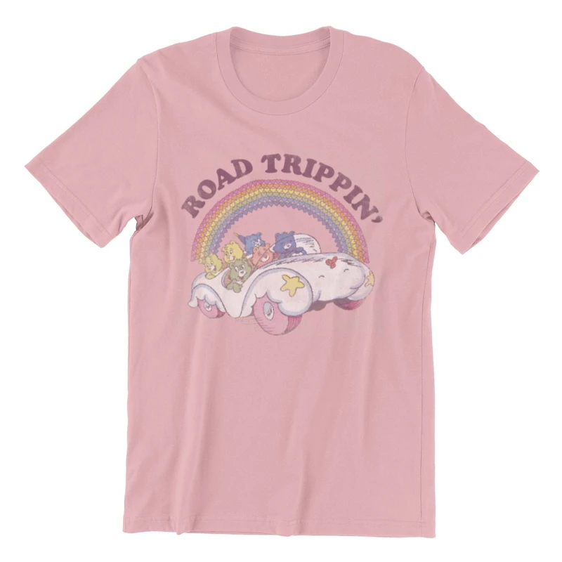 Care Bears T-Shirt col rond à manche courte pour femmes