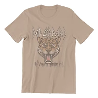 Def Leppard T-Shirt col rond à manche courte pour femmes