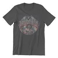 Grateful Dead T-Shirt col rond à manche courte pour femmes