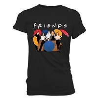 T-shirt stylisé pour dames amis