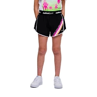 Short à rayures Justice Sport pour fille