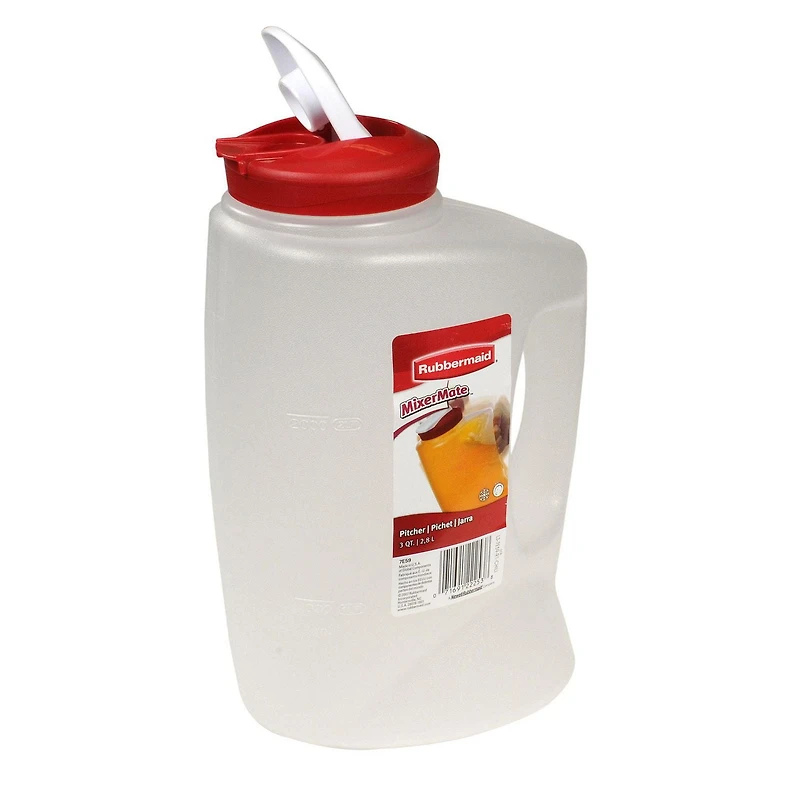 Rubbermaid Easy Grip Handle MixerMate Pichet de 2,8 litres