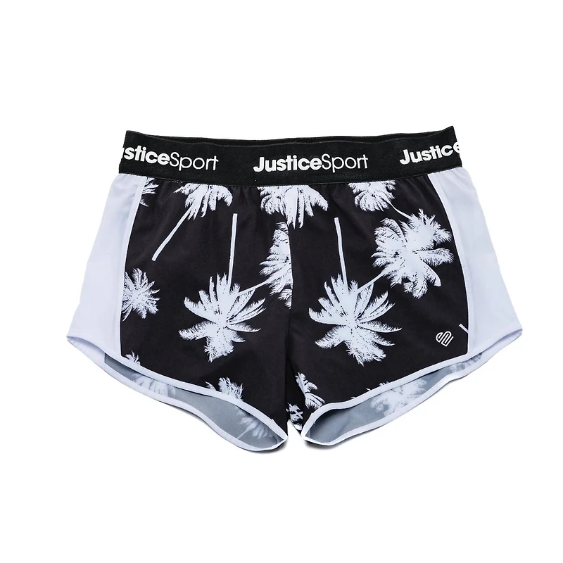 Girls Justice Palm Trees Shorts
