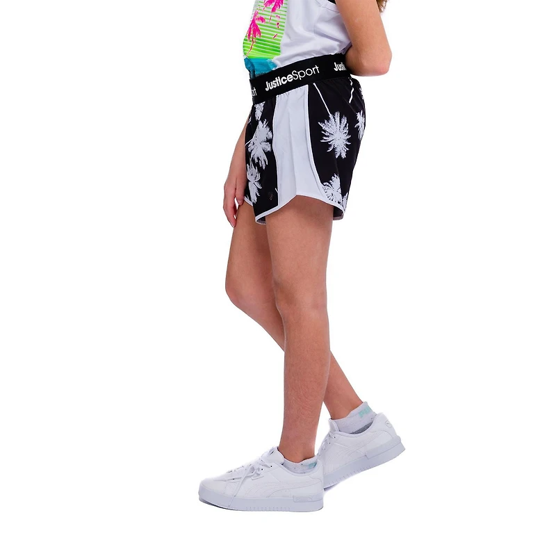 Girls Justice Palm Trees Shorts