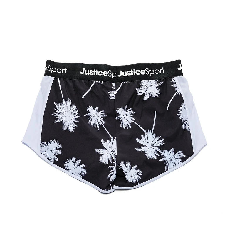 Girls Justice Palm Trees Shorts
