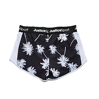 Girls Justice Palm Trees Shorts