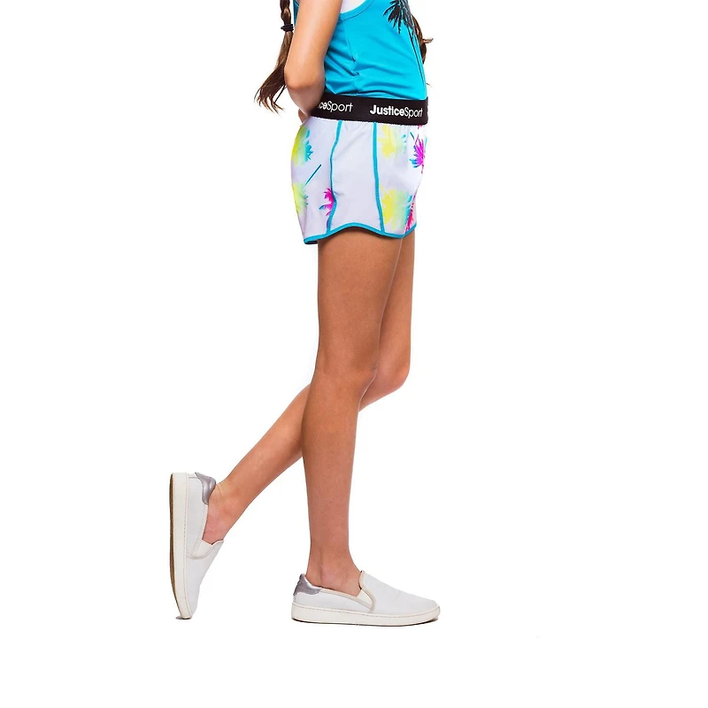 Short Justice Palm Trees pour fille