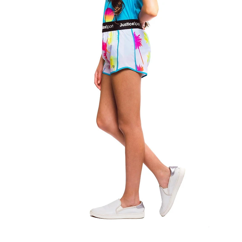 Short Justice Palm Trees pour fille