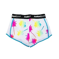 Short Justice Palm Trees pour fille