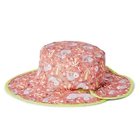 George Toddler Girls' Soft Reversible Sun Hat with Velcro Brim