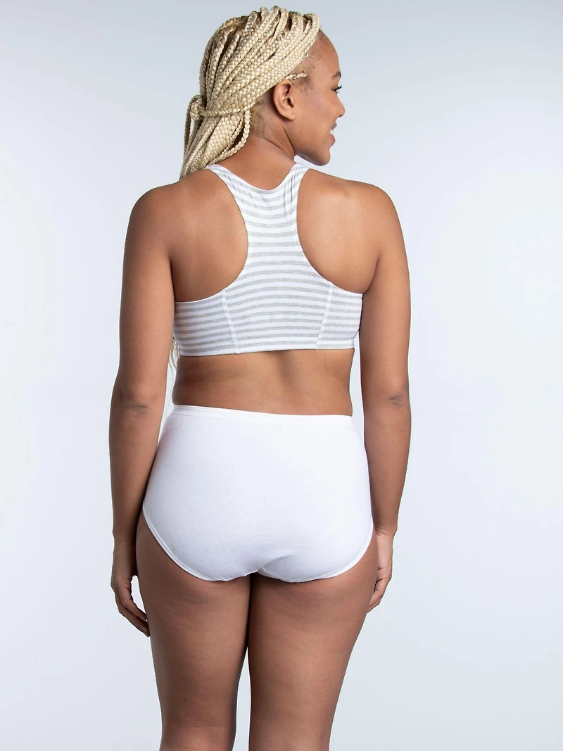 Culottes en coton Fruit of the Loom pour femmes, paquet de 6 Taille : 5