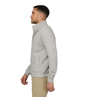 Veste en tissu bouclette avec fermeture à boutons pour hommes Mexx