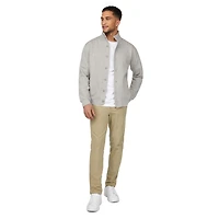 Veste en tissu bouclette avec fermeture à boutons pour hommes Mexx