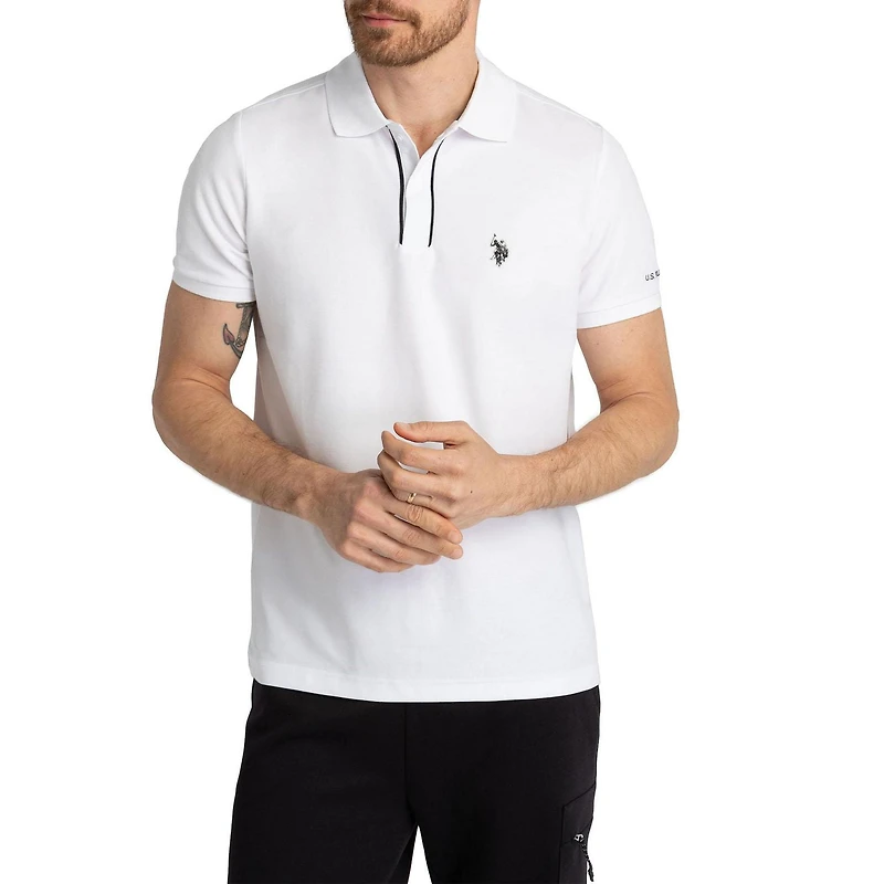 U.S. Polo Assn. Polo Piqué Performance Pour Hommes