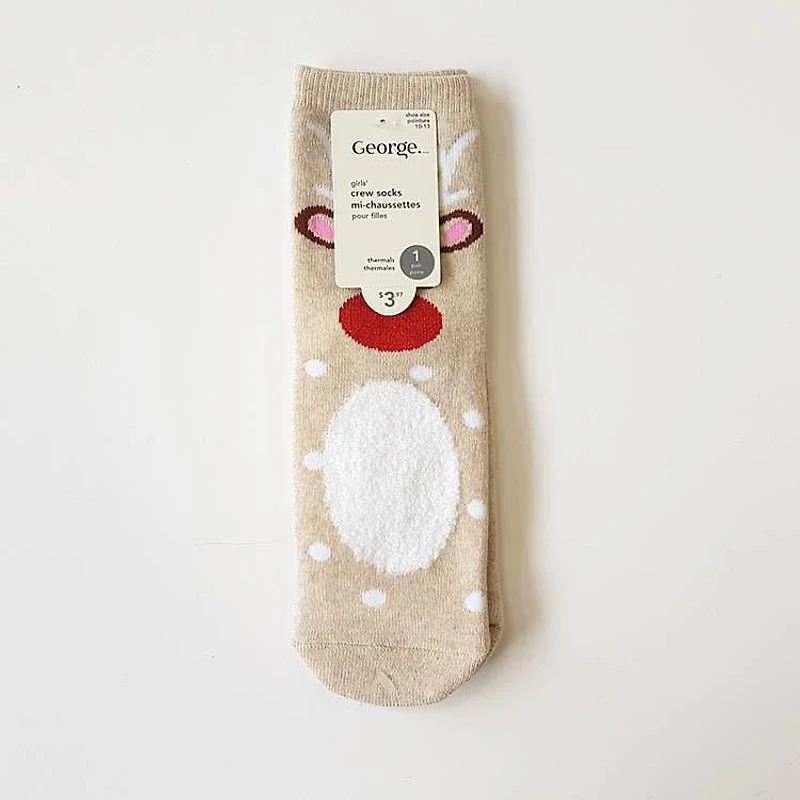 Girls' thermal socks