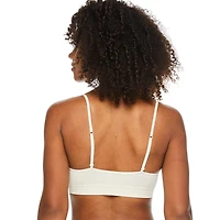 George Women's Seamless Bralette with Lace Trim, Sizes S-XXL