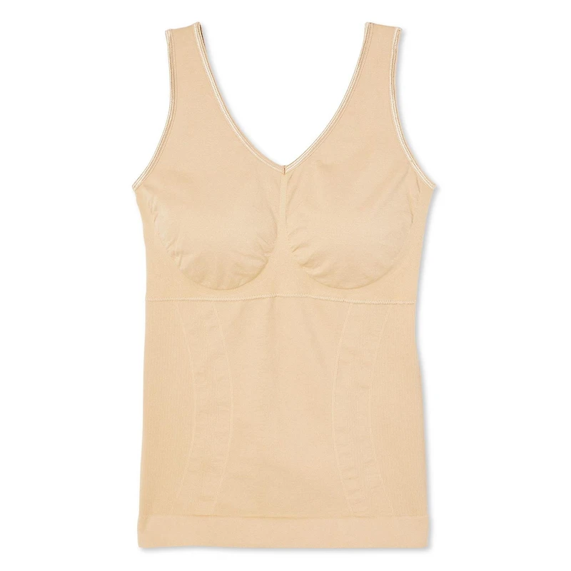 Camisole gainante avec encolure en V George pour femmes Tailles M-TG