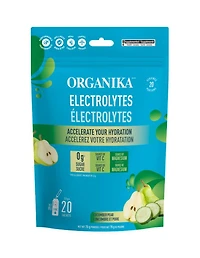 ORGANIKA Electrolytes Cucumber & Pear On-the-Go Sachets