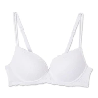 Soutien-gorge pigeonnant avec dentelle George pour femmes Tailles 34A-40D