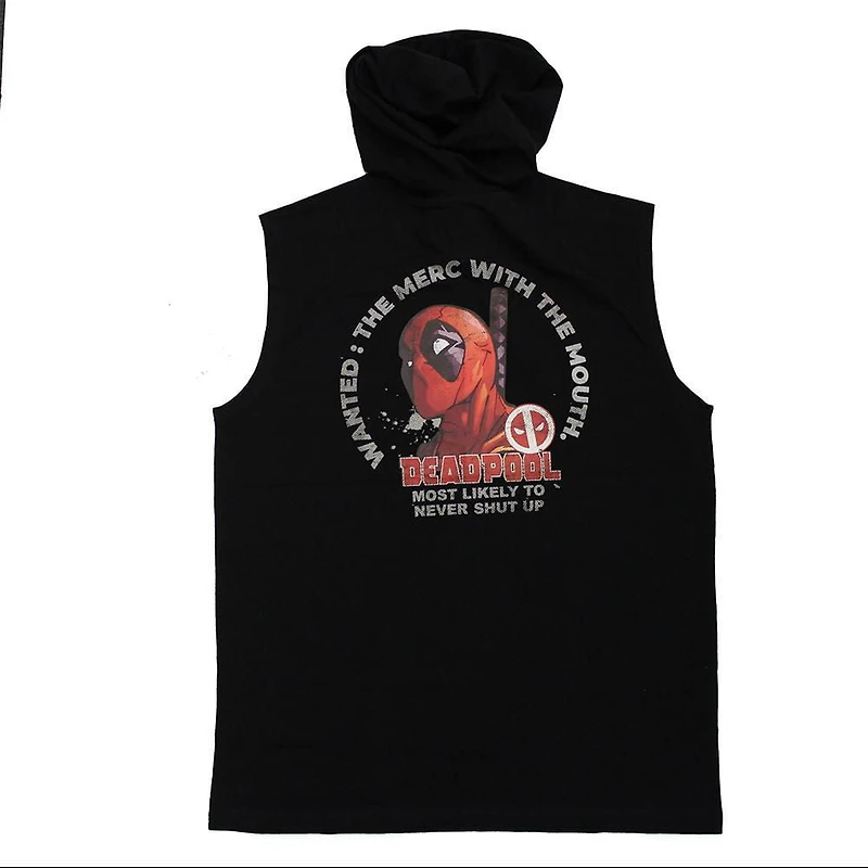 Débardeur à capuche DeadPool pour hommes