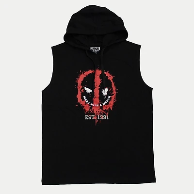 Débardeur à capuche DeadPool pour hommes