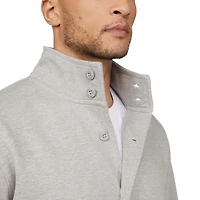 Veste en tissu bouclette avec fermeture à boutons pour hommes Mexx
