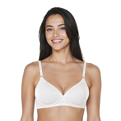 Bestform 9706238 Soutien-gorge en coton sans armatures avec rembourrage léger