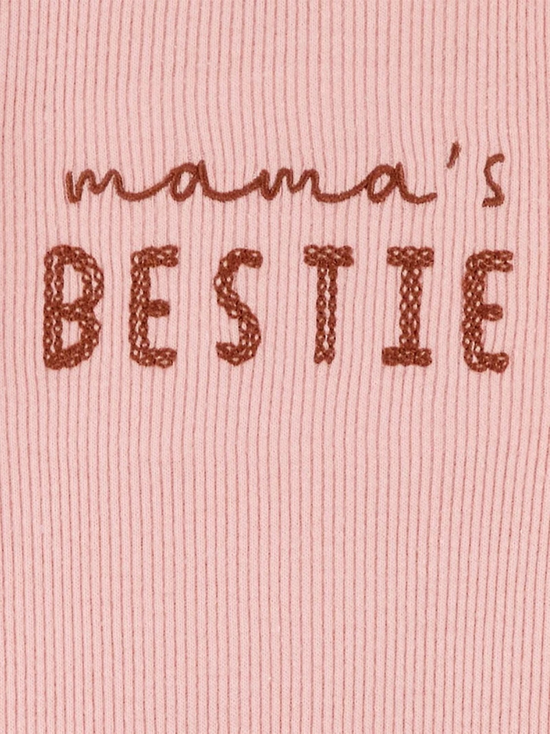 Carter's Child of Mine Baby Girl Bodysuits - Mama's Bestie, 3 Pack, Preemie-18 Months