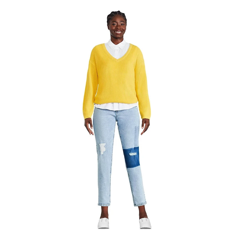 Chandail à encolure en V George pour femmes