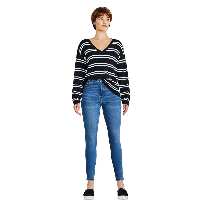 Chandail à encolure en V George pour femmes