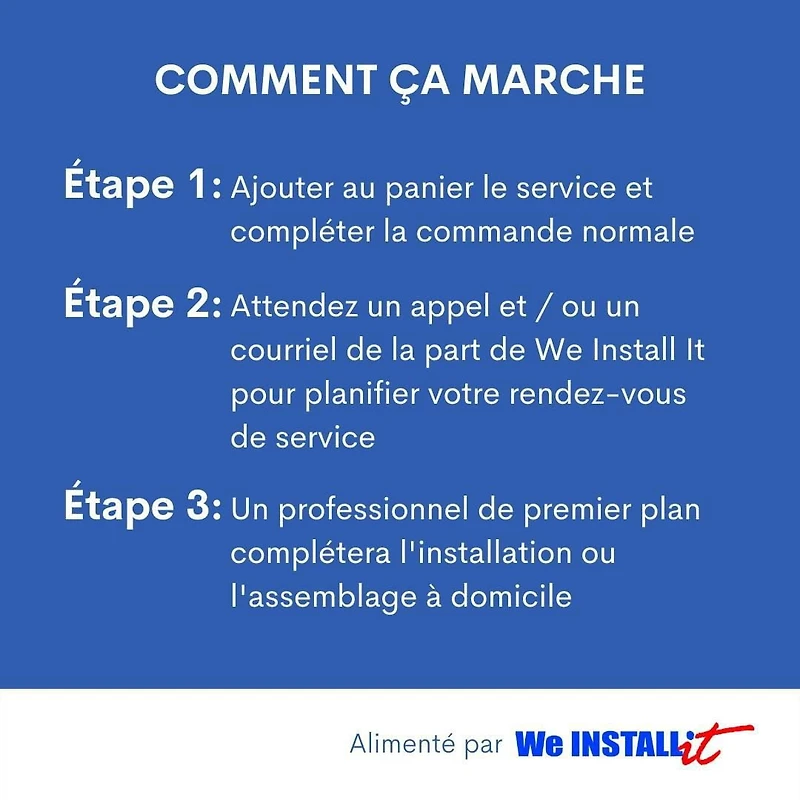 Service d'installation à domicile pour PORCH SWING par We Install It Services