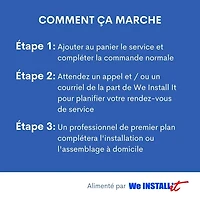 Service d'installation à domicile pour PORCH SWING par We Install It Services