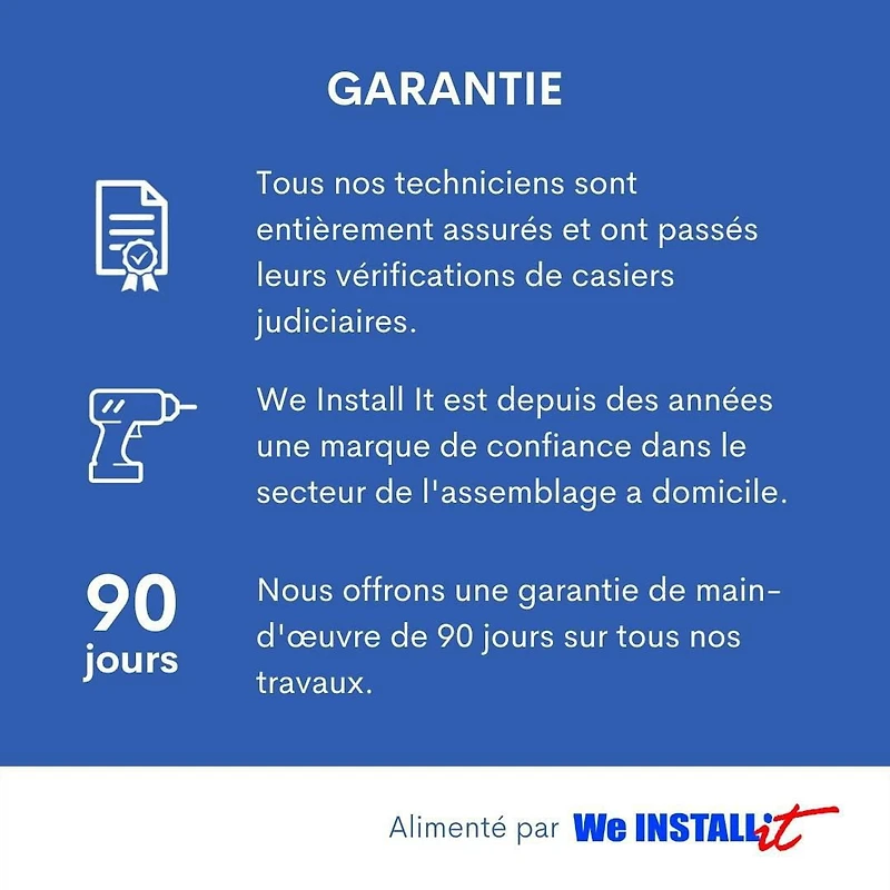 Service d'installation à domicile pour PORCH SWING par We Install It Services