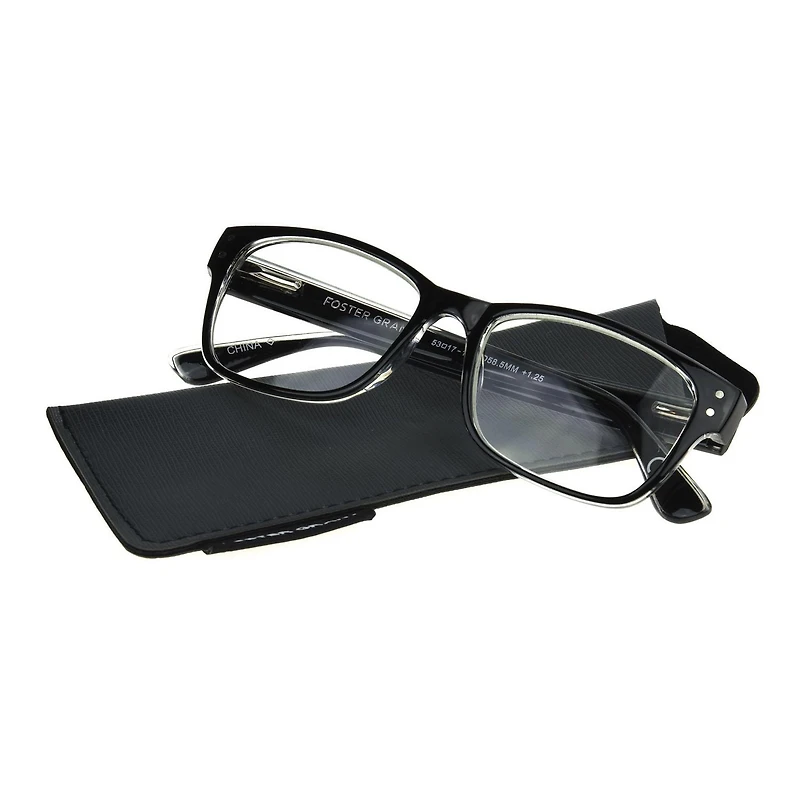 Lunettes de lecture Tristan de Foster Grant avec étui Foster Grant